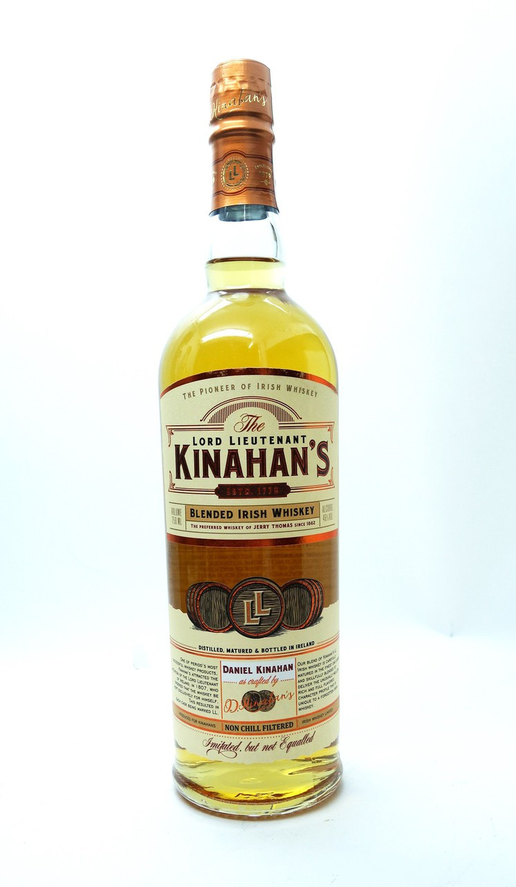 Kinahan's Blended Irish whiskey - www.oldtowntequila.com