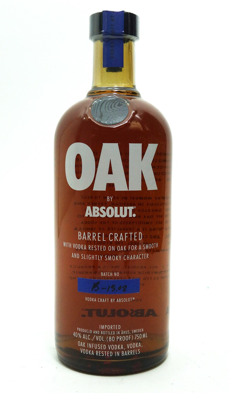 OAK BY ABSOLUT BARREL CRAFTED