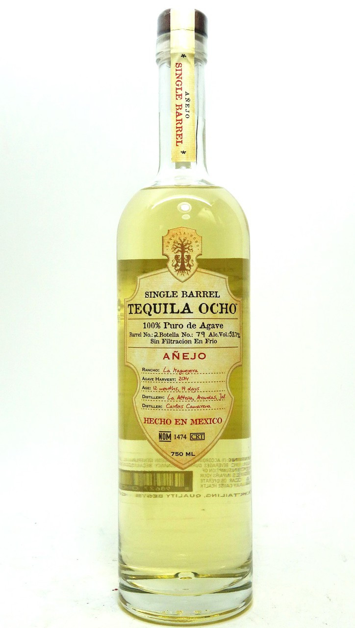 TEQUILA OCHO ANEJO SINGLE BARREL