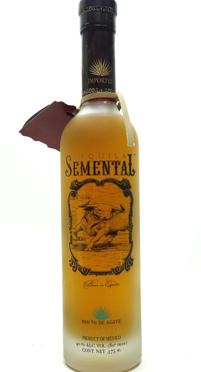 SEMENTAL ANEJO TEQUILA 375 ML - www.oldtowntequila.com