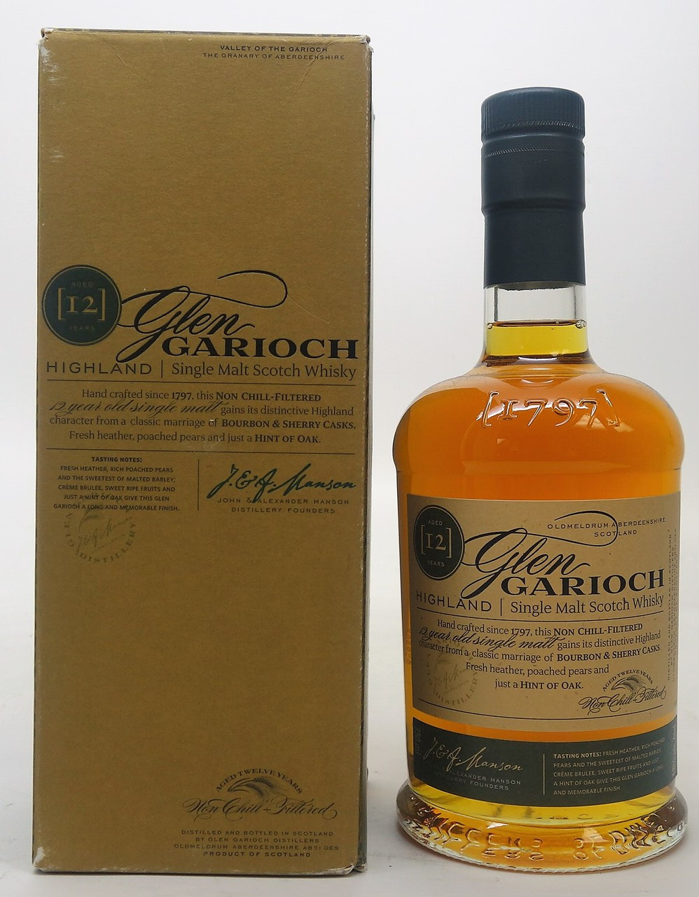 Glen Garioch Single Malt 12 years Scotch Whisky