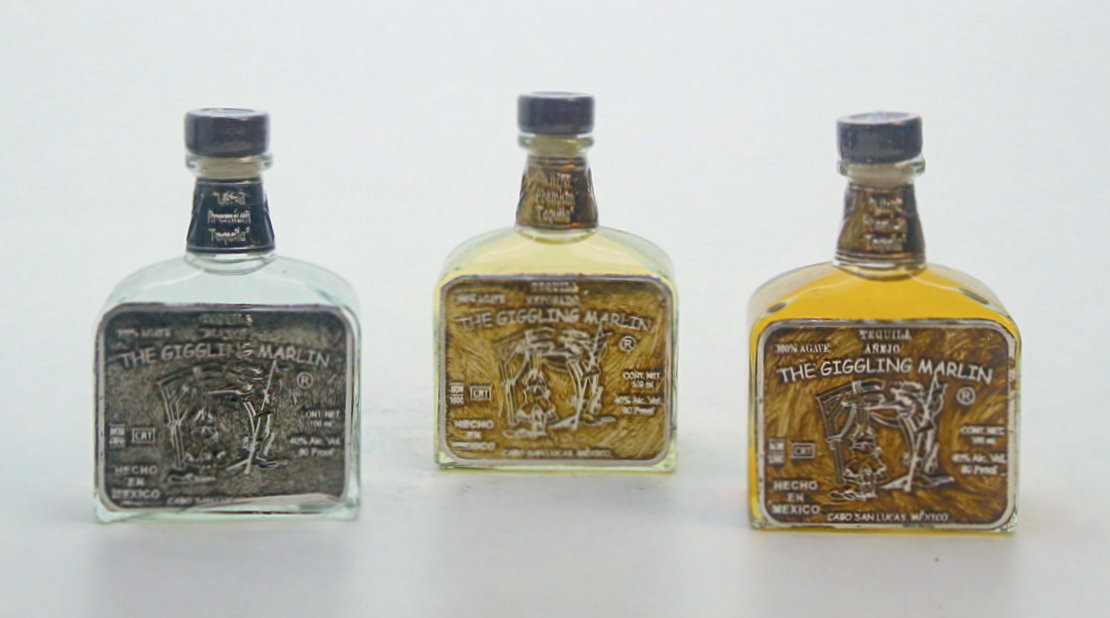 The Giggling Marlin Tequila Mini Bottle Set 100 mL