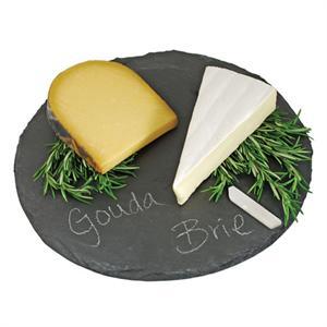 Round Slate Cheese Board