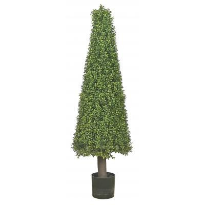 one 50 inch artificial wide boxwood cone topiary tree one 50 inch artificial wide boxwood cone topiary tree