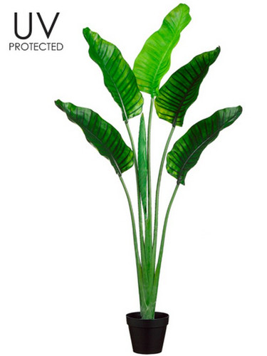 artificial bird of paradise plant potted bird of 6 foot fake christmas tree