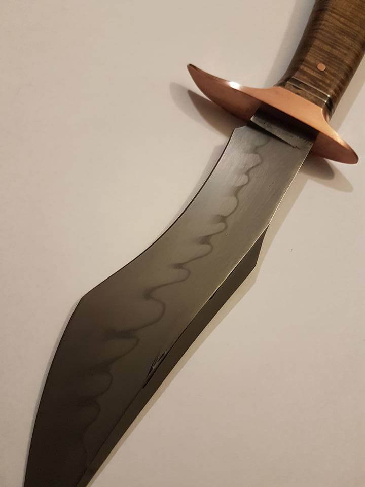 Heat Treating W2 Steel for a Hamon Creative Man