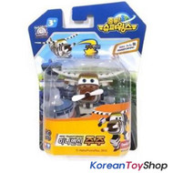 Super Wings Mini Transformer Robot Toy JUJU / Korean Animation Stripes Airplane