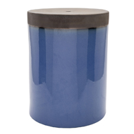 Prisma Glazed Ceramic Stool