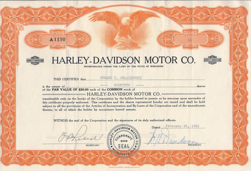 harley davidson dating certificate Harley-davidson produced about 70000 wla and wlc military motorcycles for the us army and their allies during ww2 spare parts for an additional 30000 bikes. harley davidson dating certificate Harley-davidson produced about 70000 wla and wlc military motorcycles for the us army and their allies during ww2 spare parts for an additional 30000 bikes.