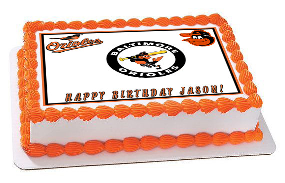 Orioles Birthday Cake Orioles Birthday Cake