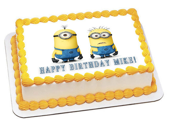 Shop by category Oct 2, Minions Despicable Me Cupcake Toppers Edible Wafer Paper BUY 2 GET 3RD FREE! | eBay.