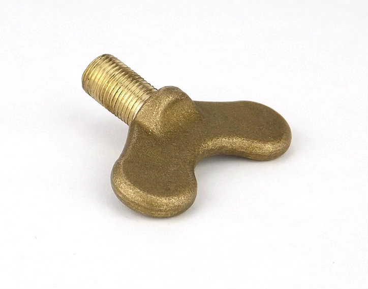 Cast Brass Wing Bolt for Emerson Fans antiquefanparts