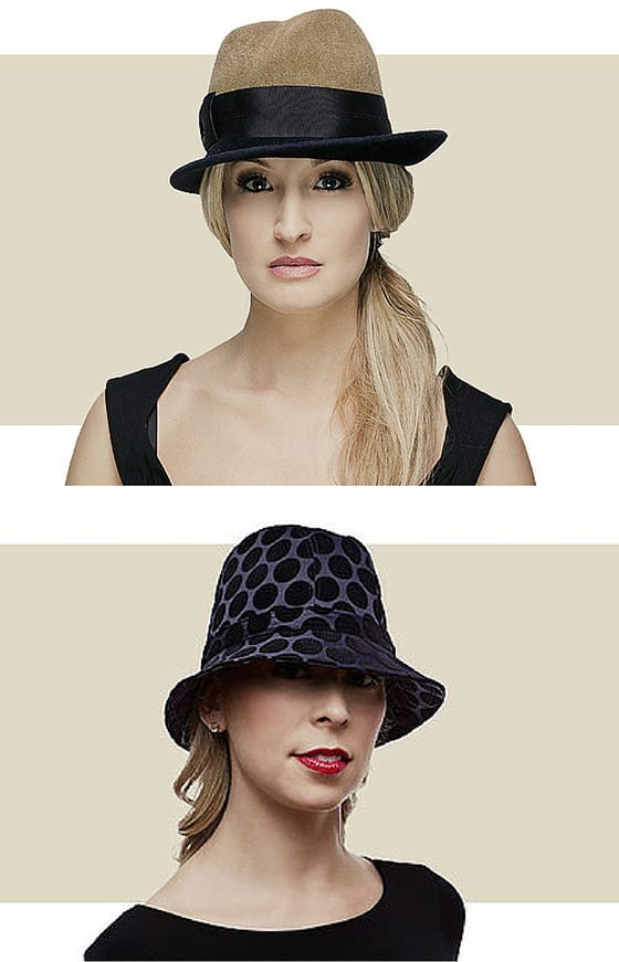 Women's cloche hats