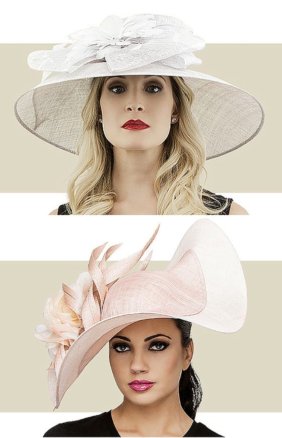 Women's wide brim hats