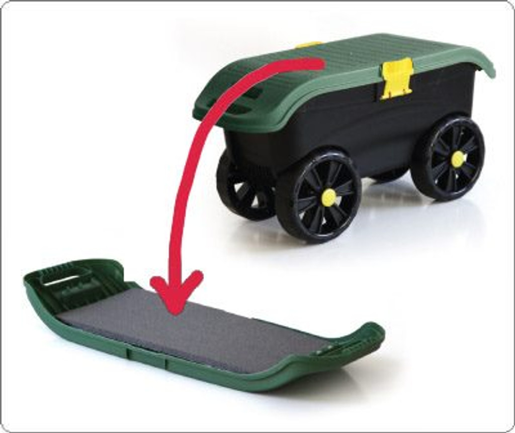 Removable padded kneeler