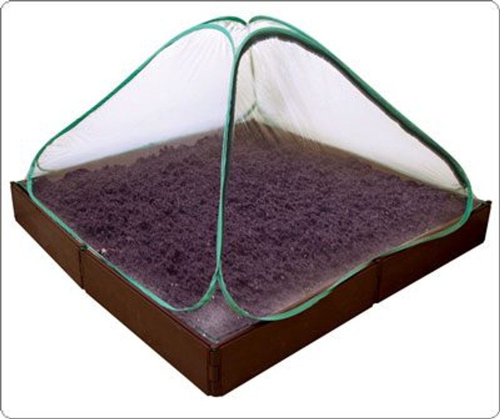 Light and Easy to Build Raised Garden Bed with Cover – Echo Friendly and Movable, Protect your Crop and Create your own Micro-Climate for your Plants!