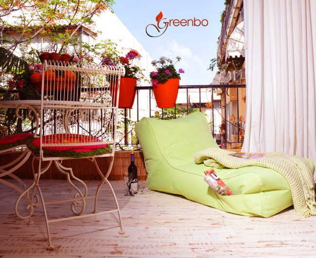 Greenbo railing balcony planter ideas.