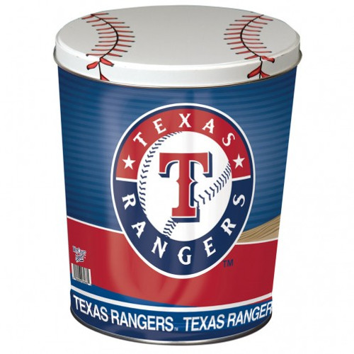 Texas Rangers 3 Gallon Tin