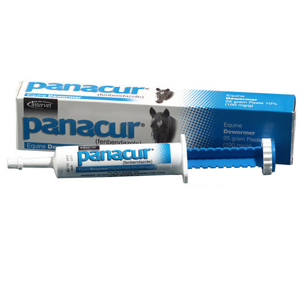 Panacur (fenbendazole) equine dewormer