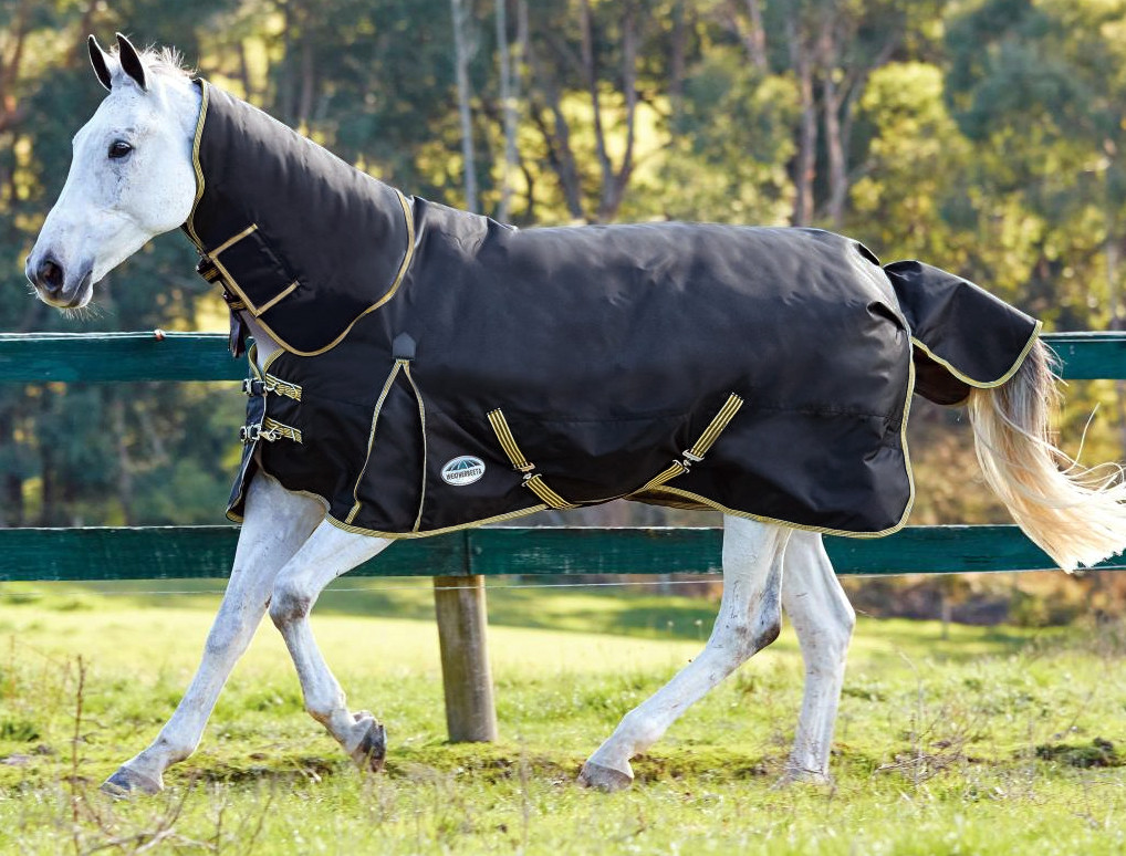 weatherbeeta original 1680d detach a neck heavy turnout black weatherbeeta freestyle turnout sheet
