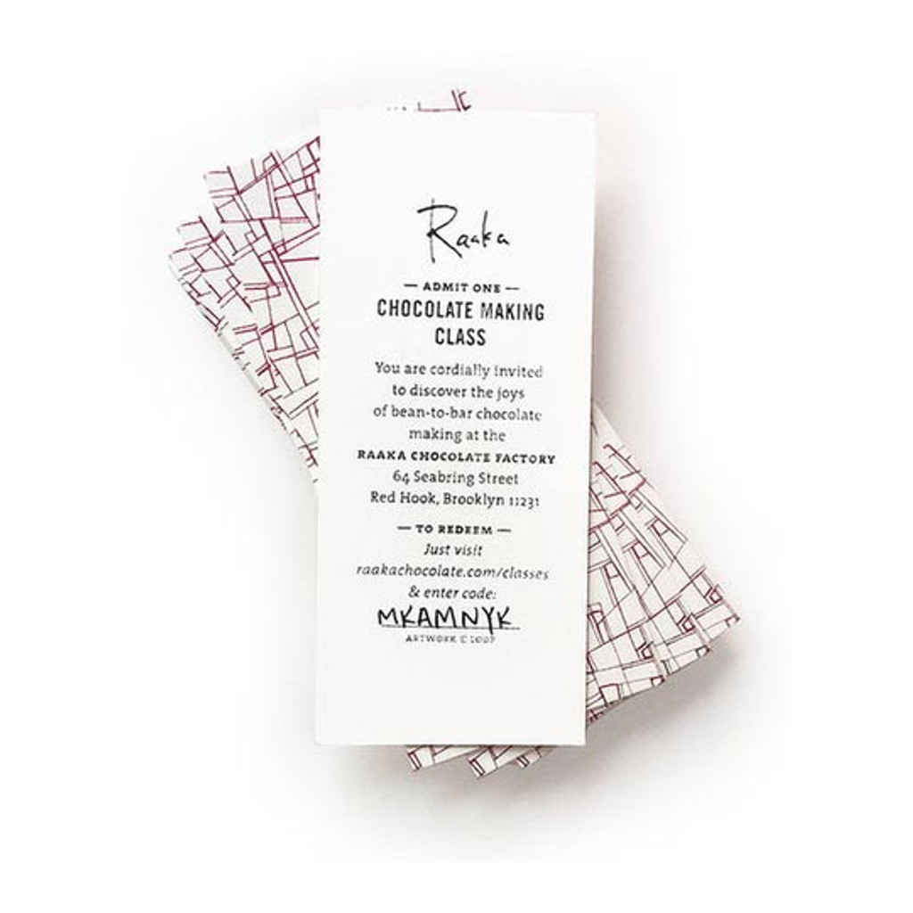 Chocolate Making Class Gift Card