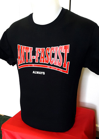 Anti Fascist Always T Shirt Calton Books anti fascist always t shirt calton books