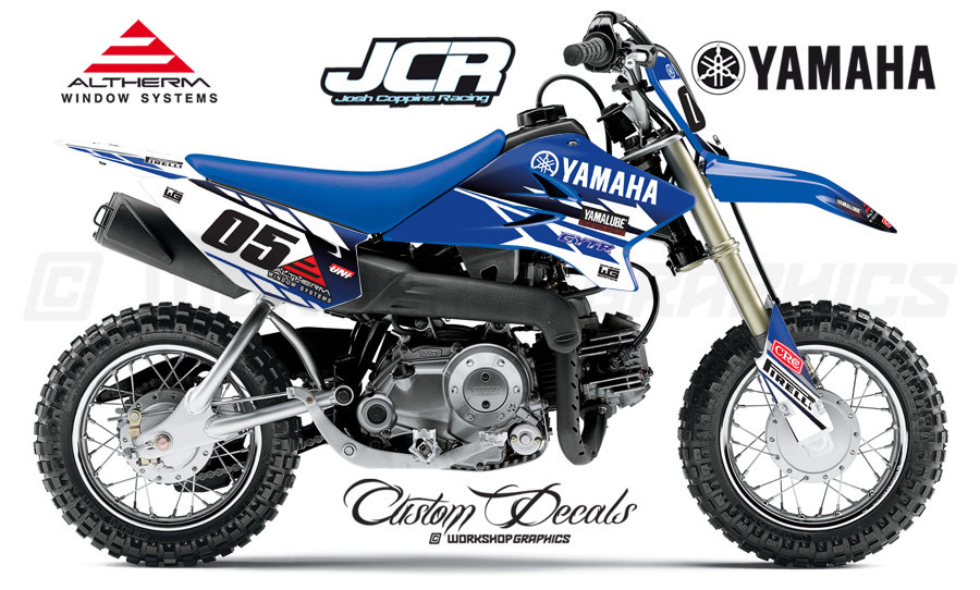 JCR TTR 50 Replica Graphics Kit Graphics