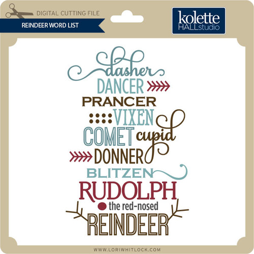 reindeer list