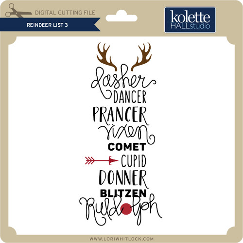 reindeer list