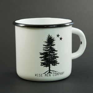 Wise Men Company Enamel Coffee Cup