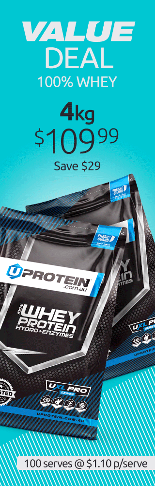 4kg 100% Whey Hydro Value Deal