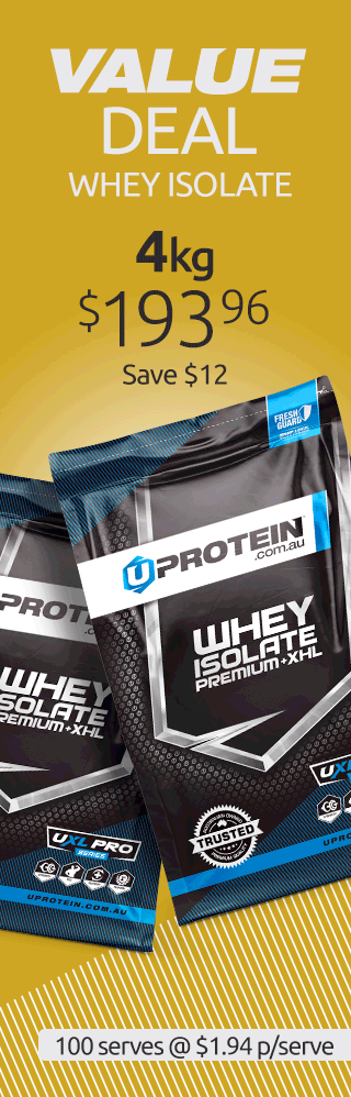 4kg Whey Premium Isolate + XHL