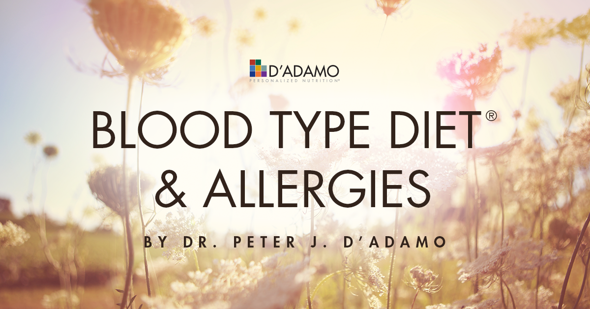 Blood Type Diet and Allergies