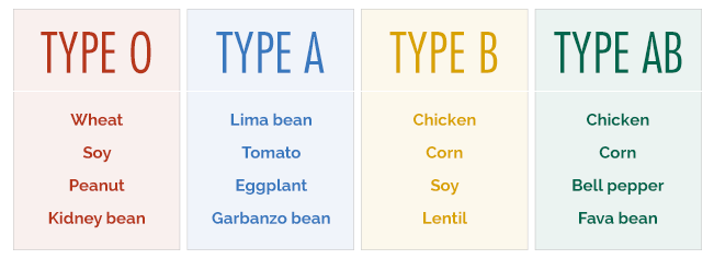 Blood Types Diet Adamo