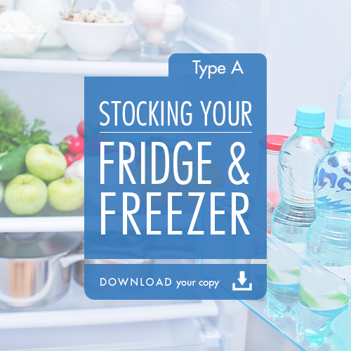 Blood Type Diet - Stocking Your Fridge & Freezer