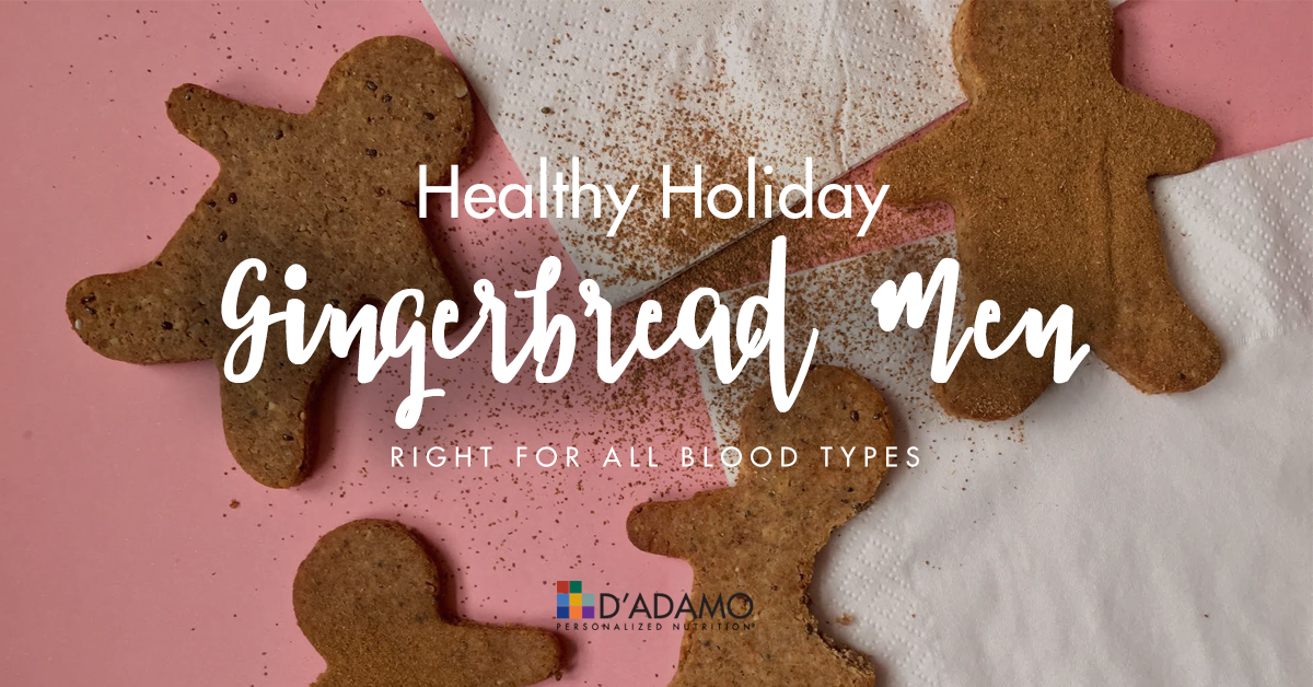 Healthy Holiday Gingerbread Men Cookies