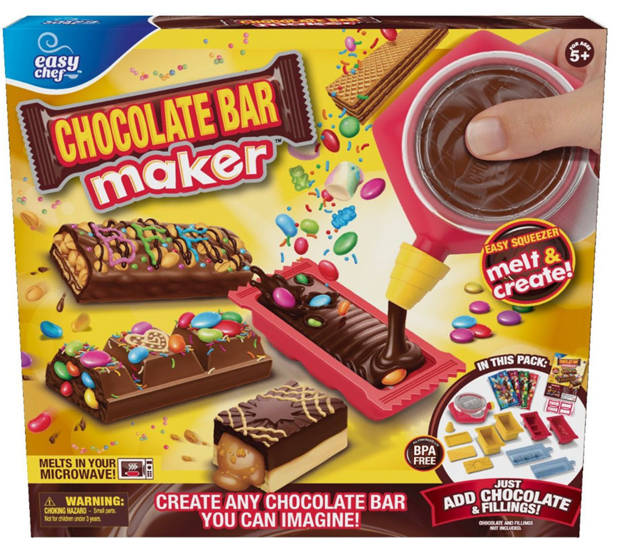 Easy Chef Easy Chef Chocolate Bar Maker Moose Toys ToyWiz