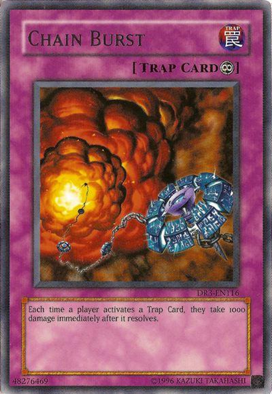 YuGiOh Dark Revelation 3 Single Card Rare Chain Burst DR3 ...