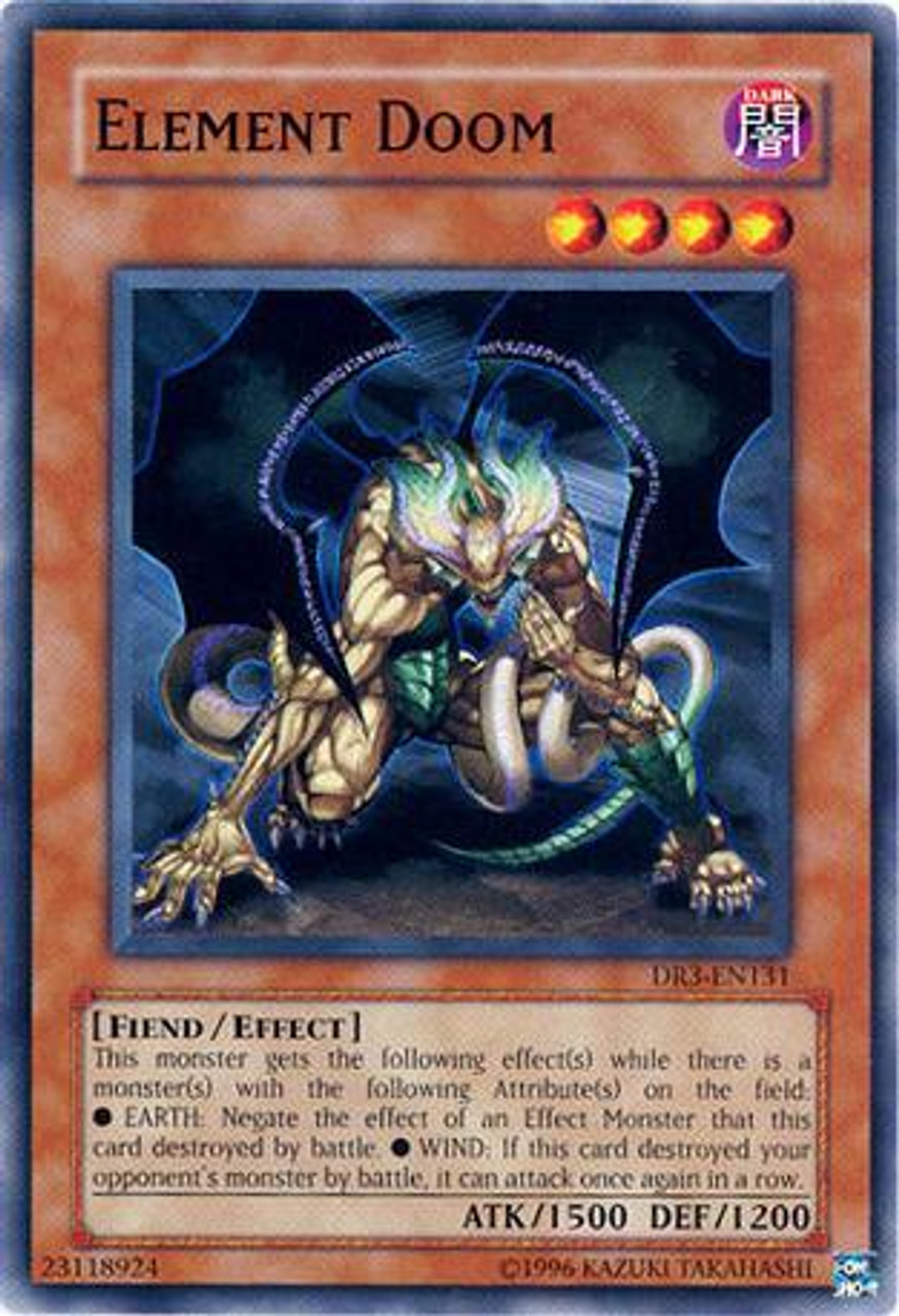 YuGiOh Dark Revelation 3 Single Card Common Element Doom DR3-EN131 - ToyWiz