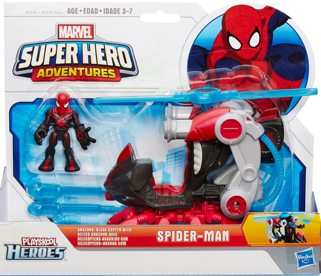 Marvel Playskool Heroes Super Hero Adventures Spider-Man ...