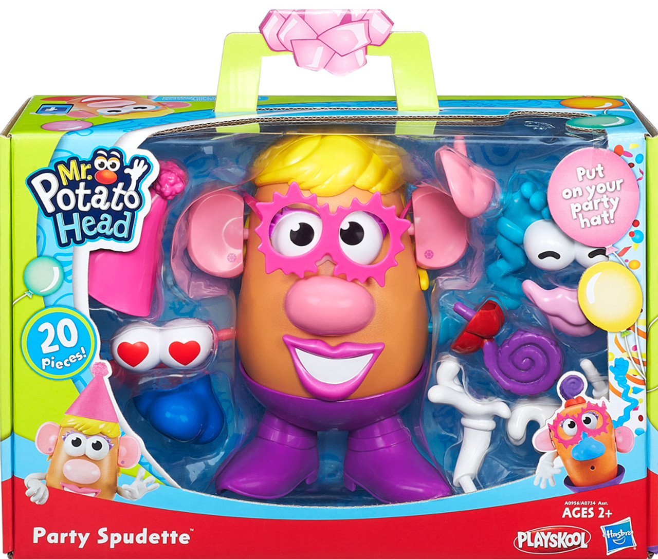 Mr. Potato Head Party Spudette Mrs. Potato Head Hasbro Toys ToyWiz Mr. Potato Head Party Spudette Mrs. Potato Head Hasbro Toys ToyWiz