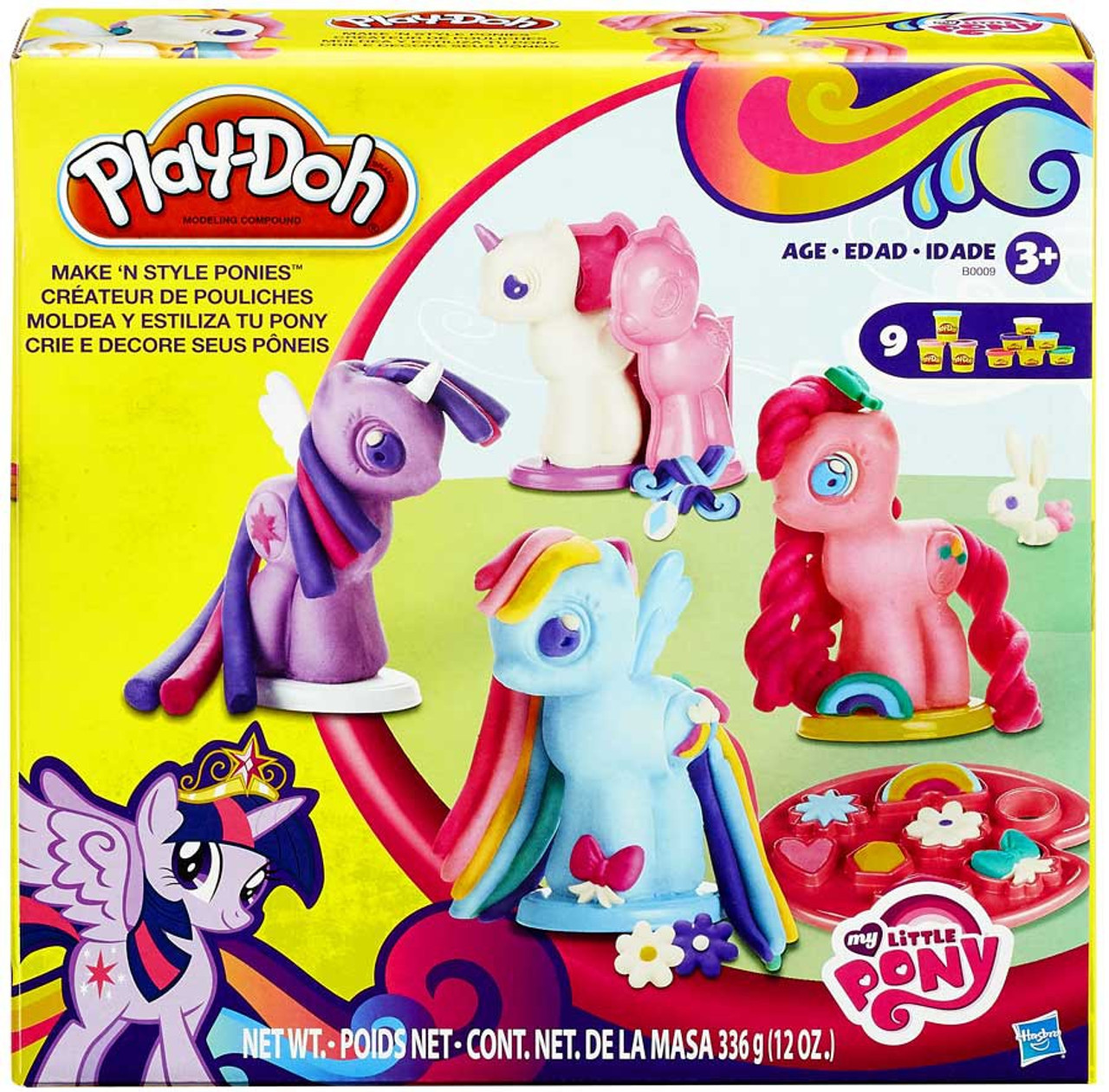 My Little Pony PlayDoh Make N Style Ponies Playset Hasbro Toys ToyWiz