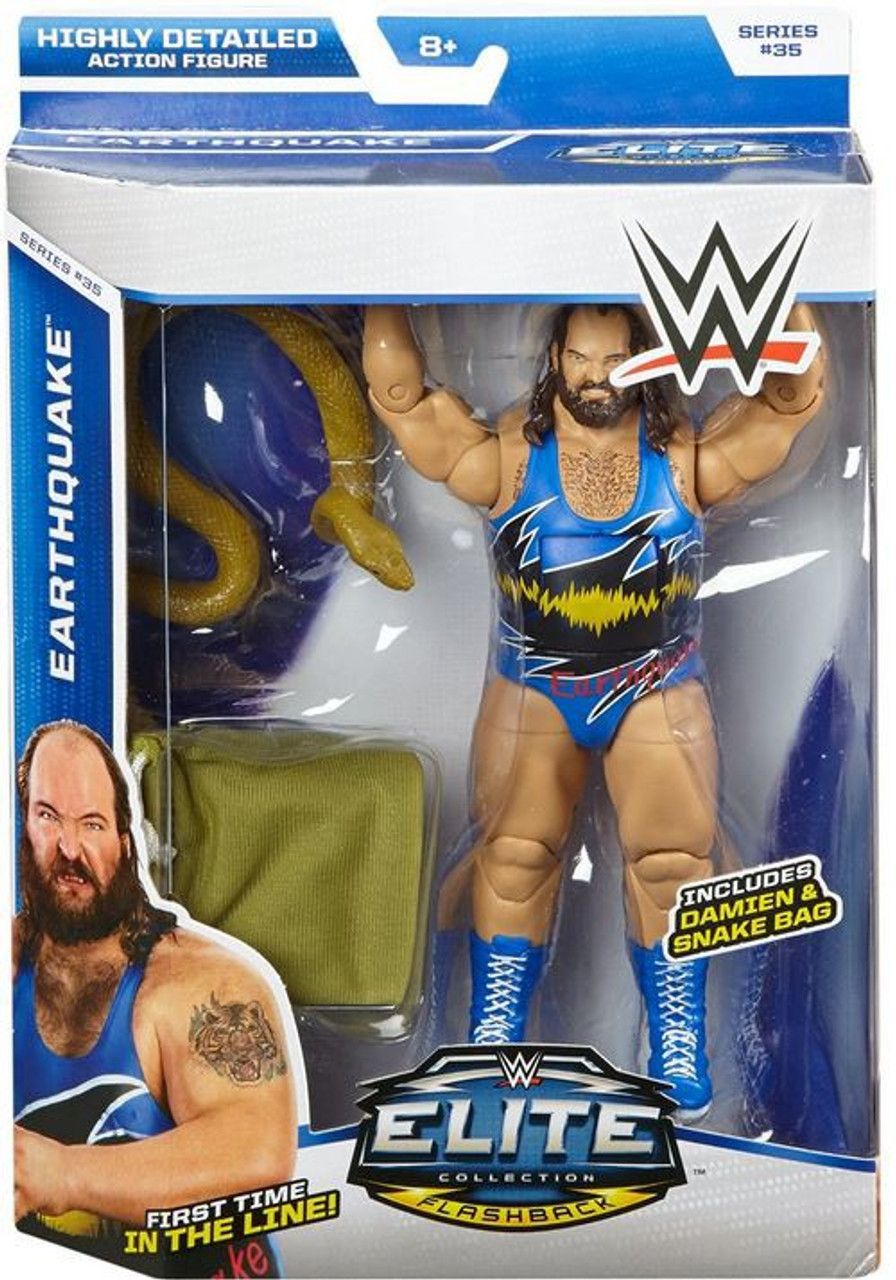 WWE Wrestling Elite Series 35 Earthquake 6 Action Figure ...