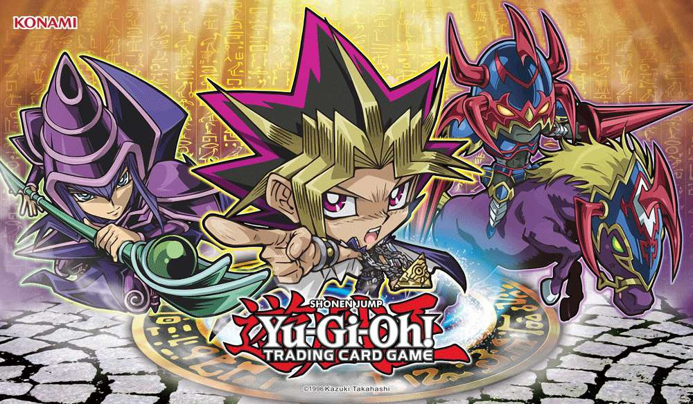 YuGiOh Duelist Kingdom Yugi Game Mat Chibi Konami ToyWiz