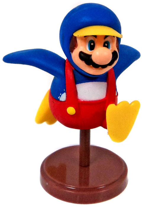 Super Mario Bros Wii Penguin Mario 1.5 PVC Figure Furuta ToyWiz