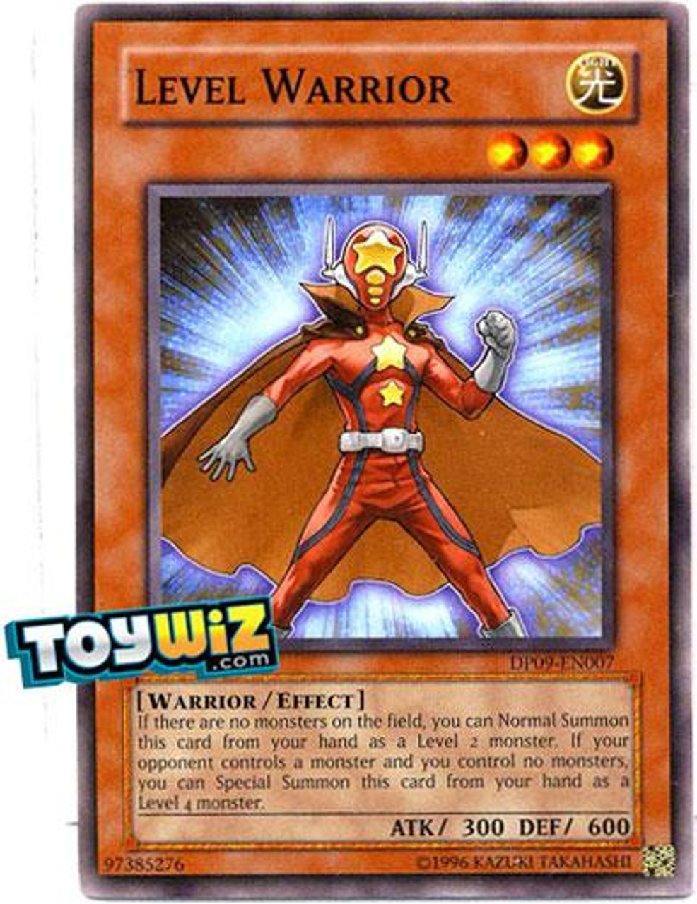 YuGiOh 5D's Duelist Pack Yusei Fudo 2 Common Level Warrior DP09-EN007