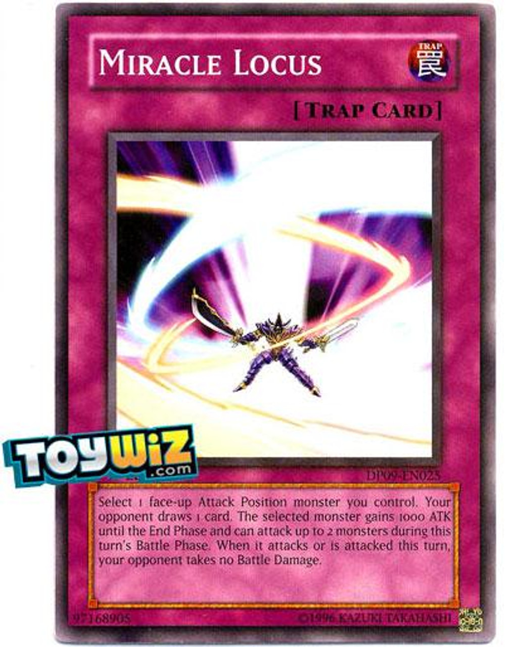 YuGiOh 5D's Duelist Pack Yusei Fudo 2 Common Miracle Locus DP09-EN025
