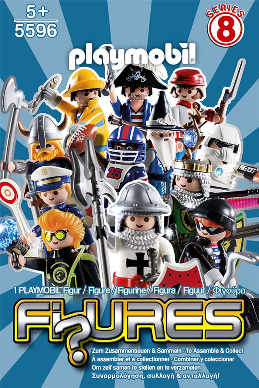 Playmobil Figures Series 8 Blue Mystery Box 48 Packs ToyWiz