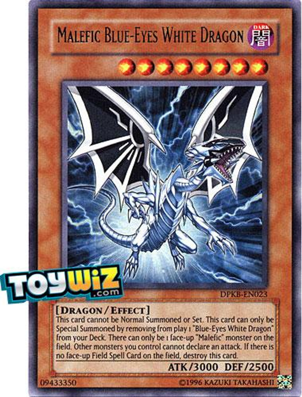 YuGiOh Duelist Pack Kaiba Ultra Rare Malefic Blue-Eyes White Dragon DPKB-EN023