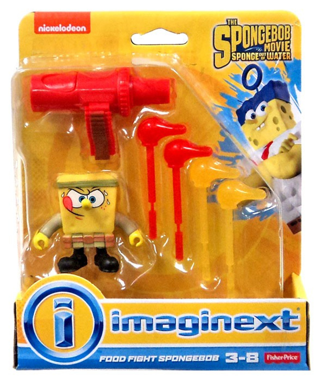 Fisher Price Spongebob Squarepants Sponge Out Of Water Imaginext Food
